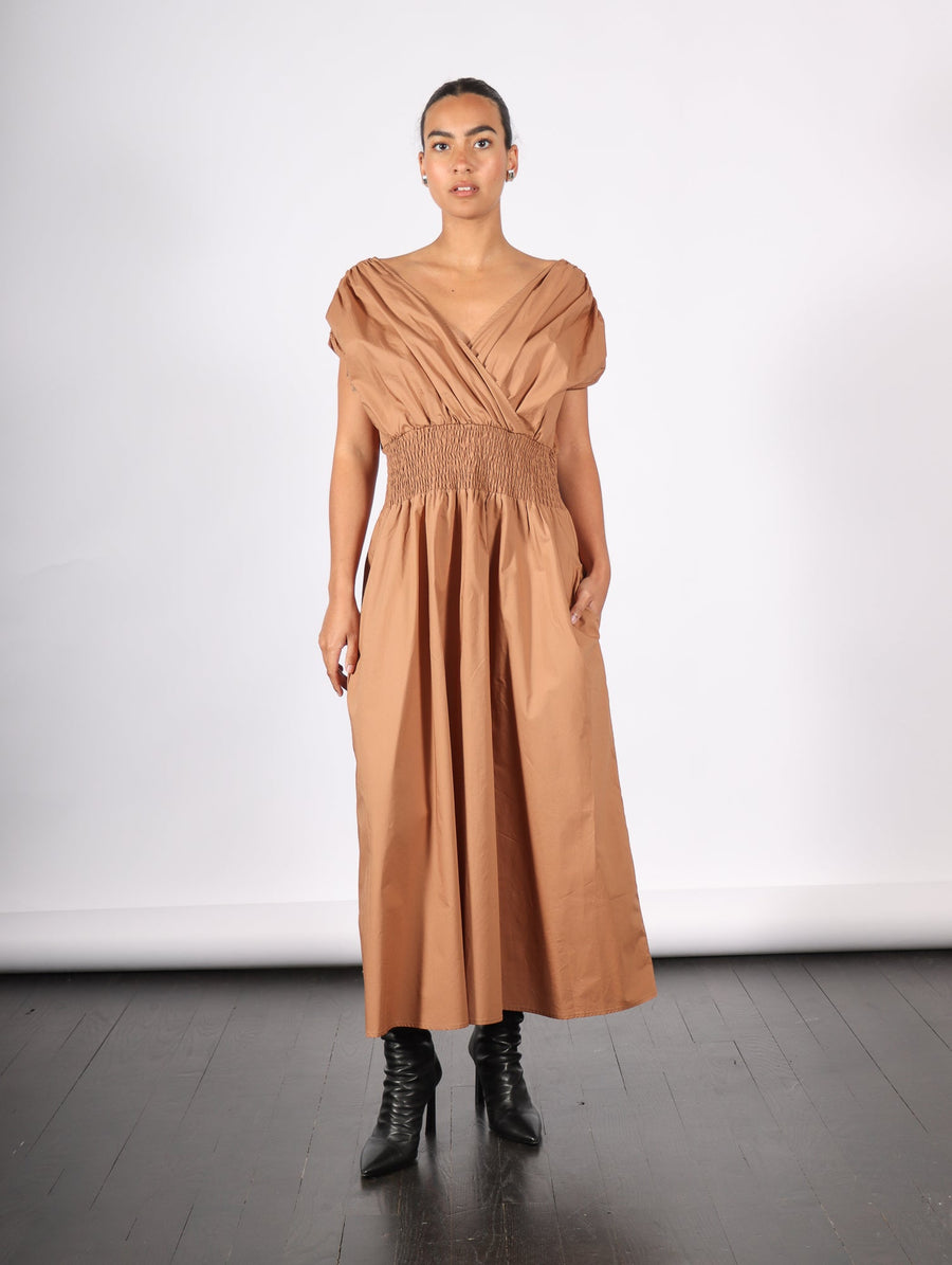 Signe Dress in Chesnut by Marcella