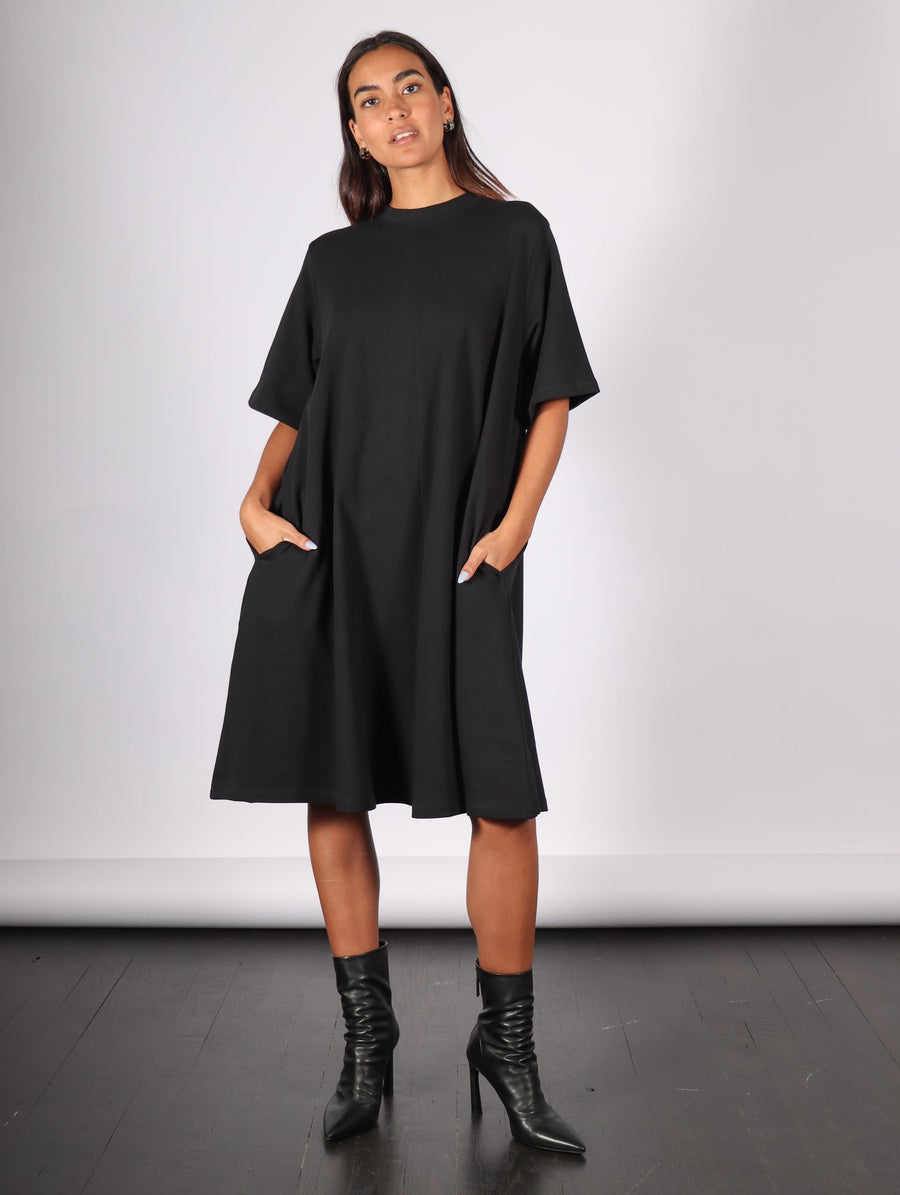 Silhouette Dress in Black by Kowtow