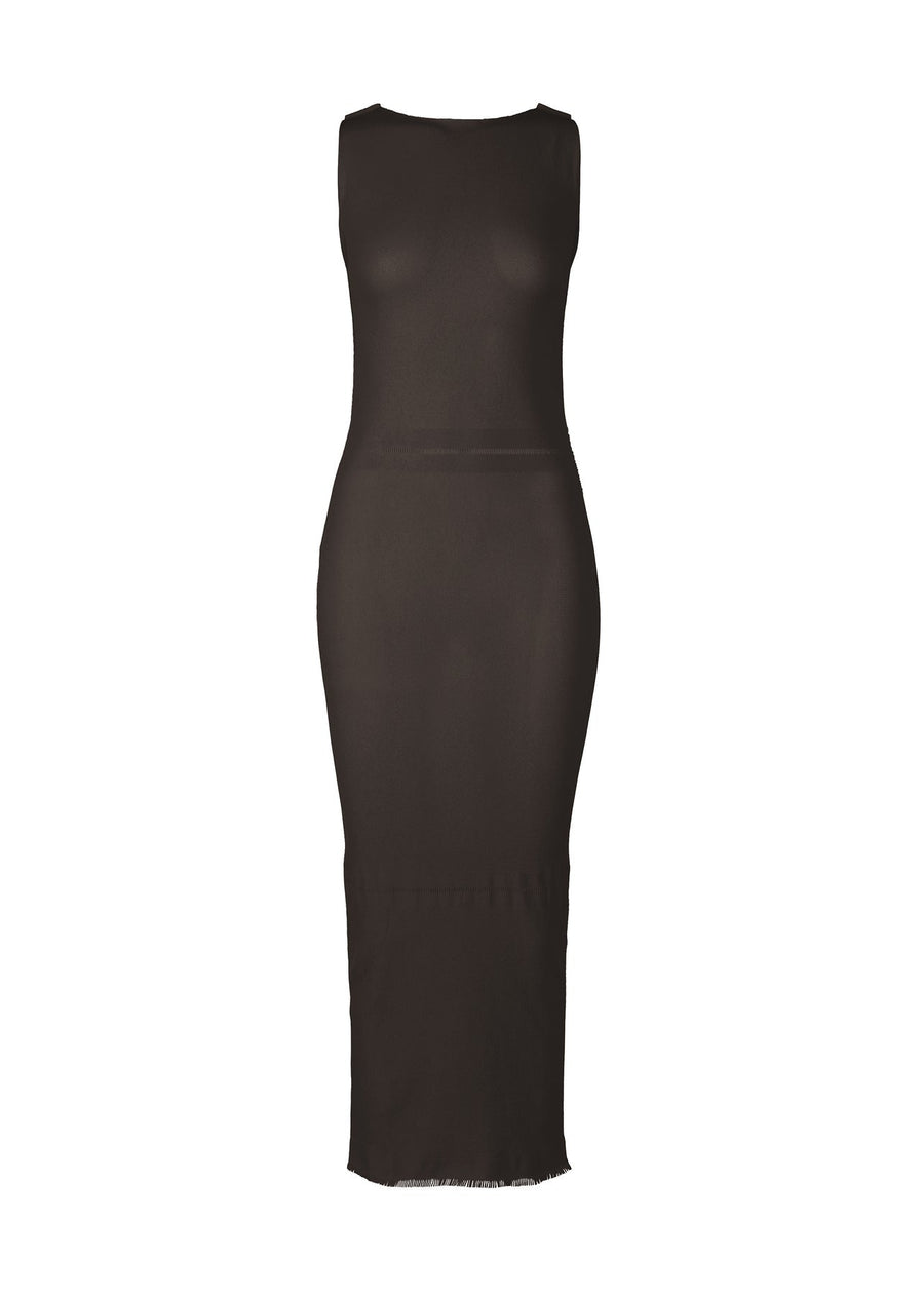 Skin AP Dress in Black by Issey Miyake