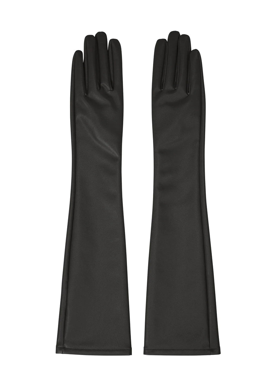 Skin Gloves in Black by Issey Miyake