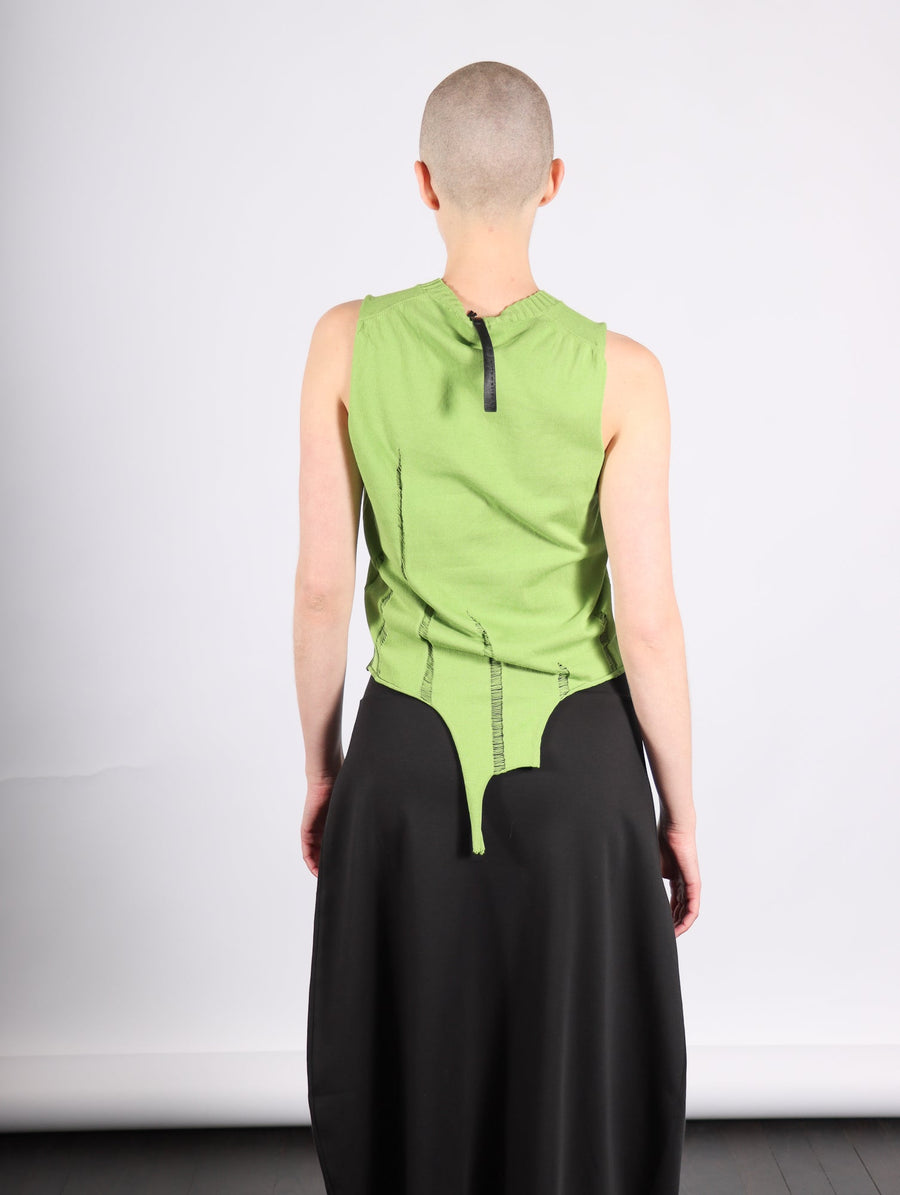 Sleeveless Top in Leaf by Serien°umerica-Idlewild