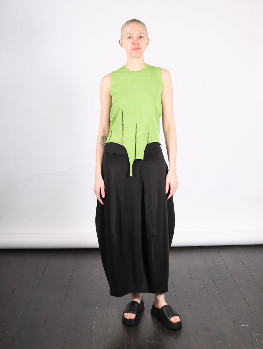 Sleeveless Top in Leaf by Serien°umerica-Idlewild