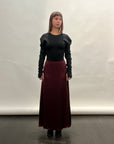 Slip Skirt in Oxblood by Shwetambari-Shwetambari-Idlewild