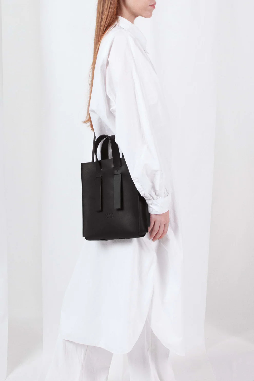 Small Tote in Black by Arrhe Studio-Bags-Arrhe Studio-Idlewild
