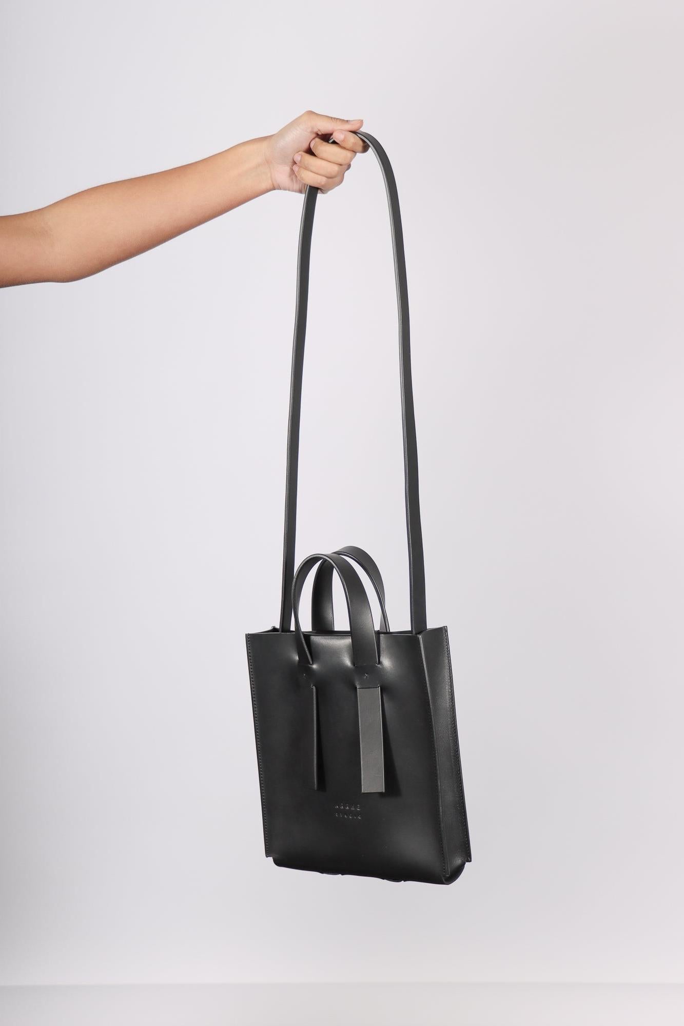 Small Tote in Black by Arrhe Studio-Idlewild