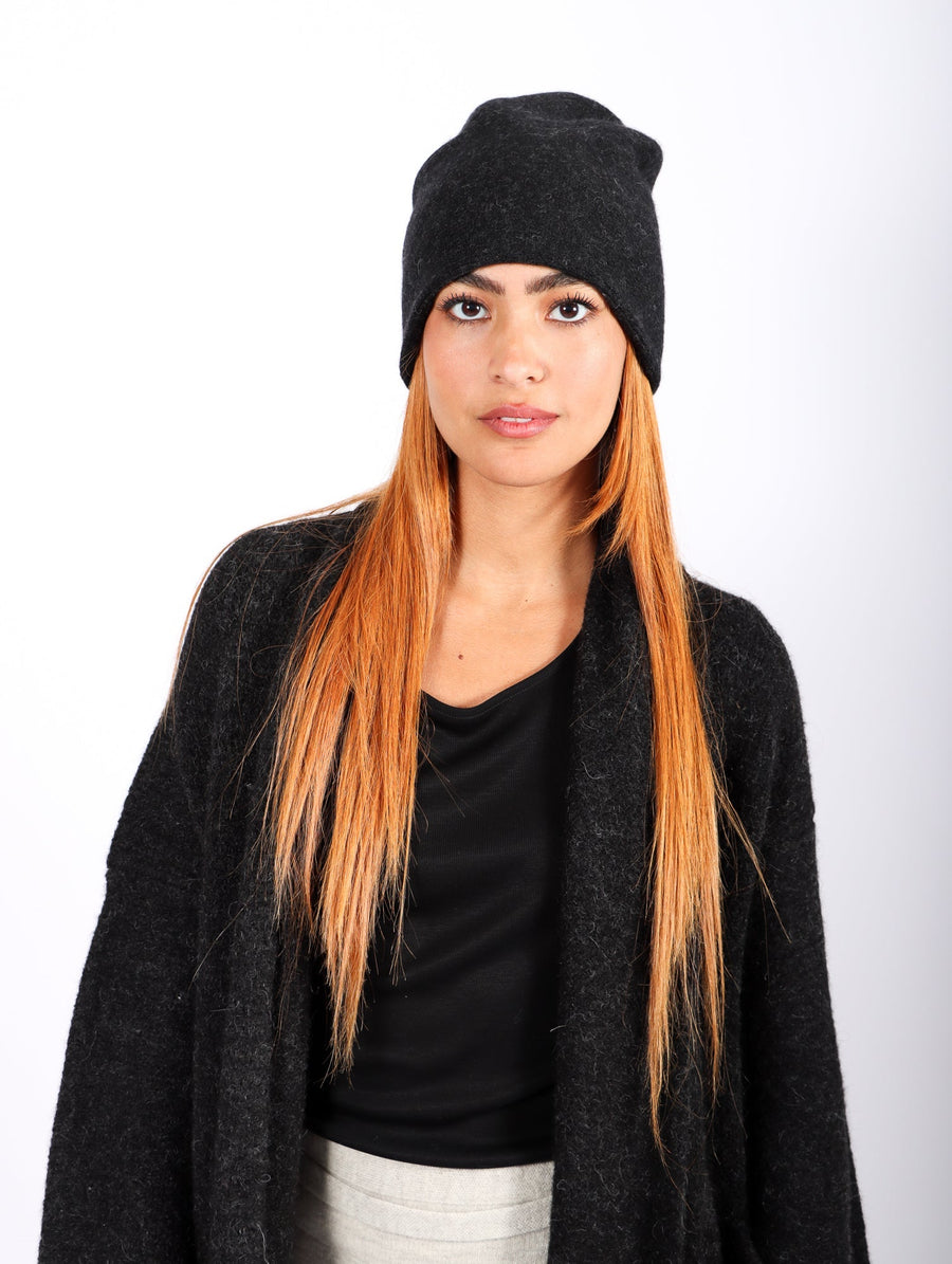 Soft Beanie in Black by Lauren Manoogian-Idlewild