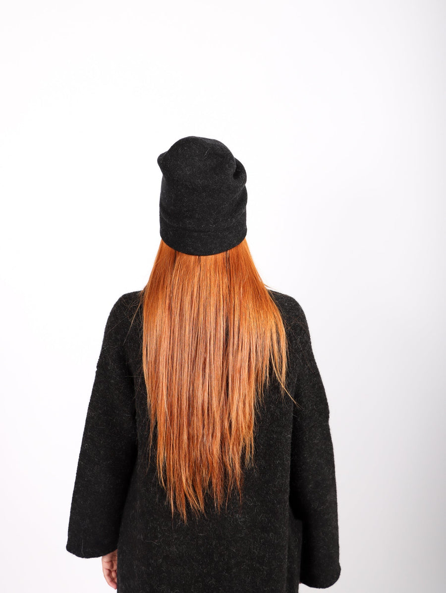 Soft Beanie in Black by Lauren Manoogian-Idlewild