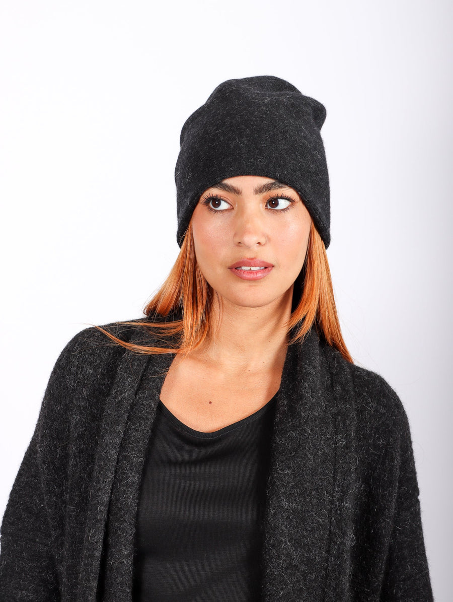 Soft Beanie in Black by Lauren Manoogian-Idlewild