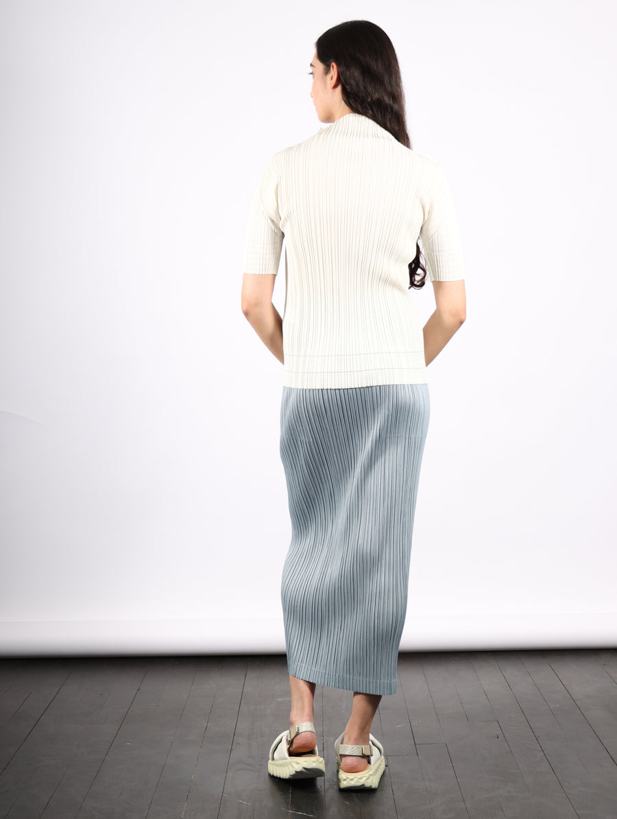 Soft Pleats Tops in Cream by Pleats Please Issey Miyake-Pleats Please Issey Miyake-Idlewild