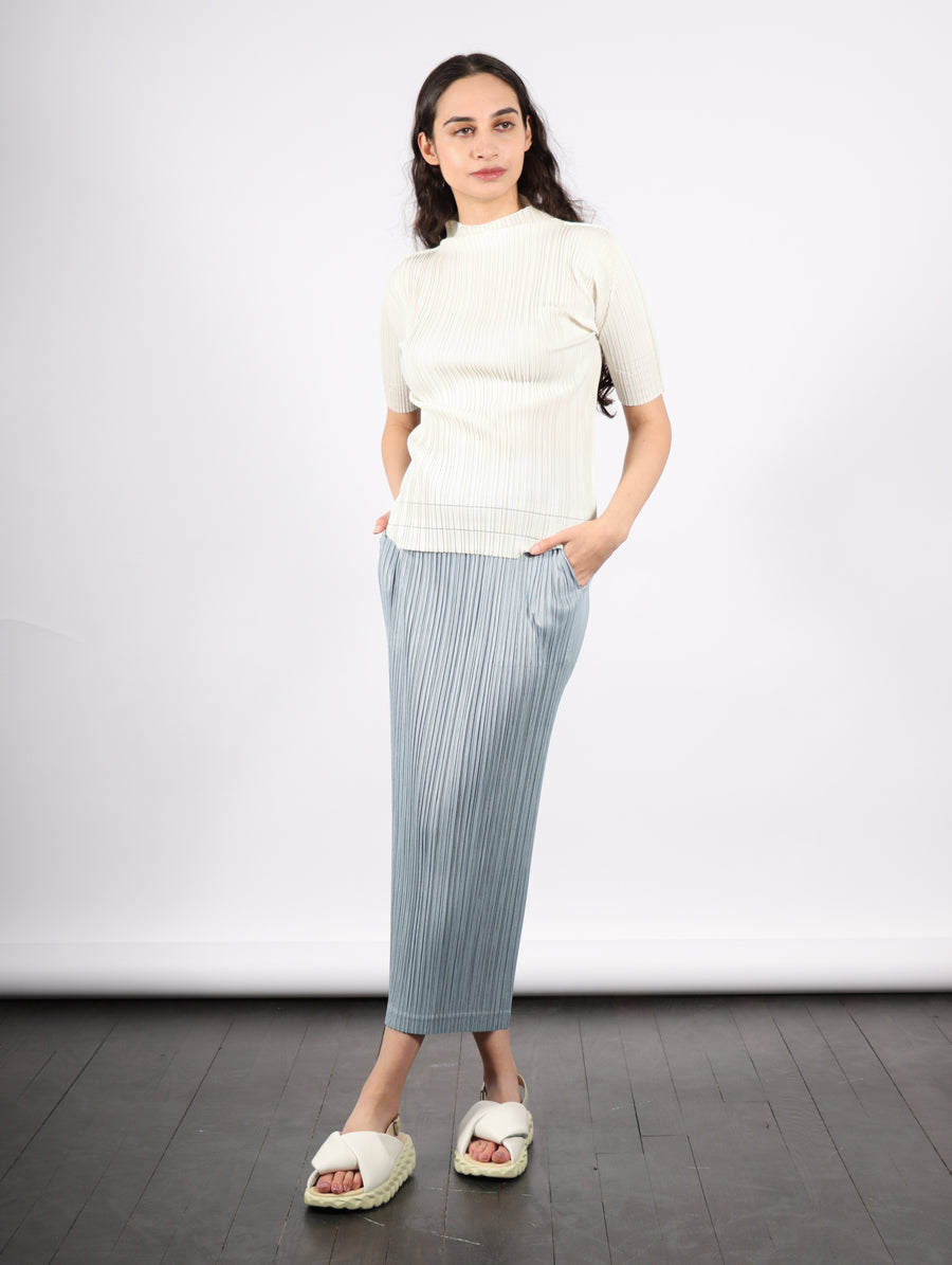 Soft Pleats Tops in Cream by Pleats Please Issey Miyake-Pleats Please Issey Miyake-Idlewild