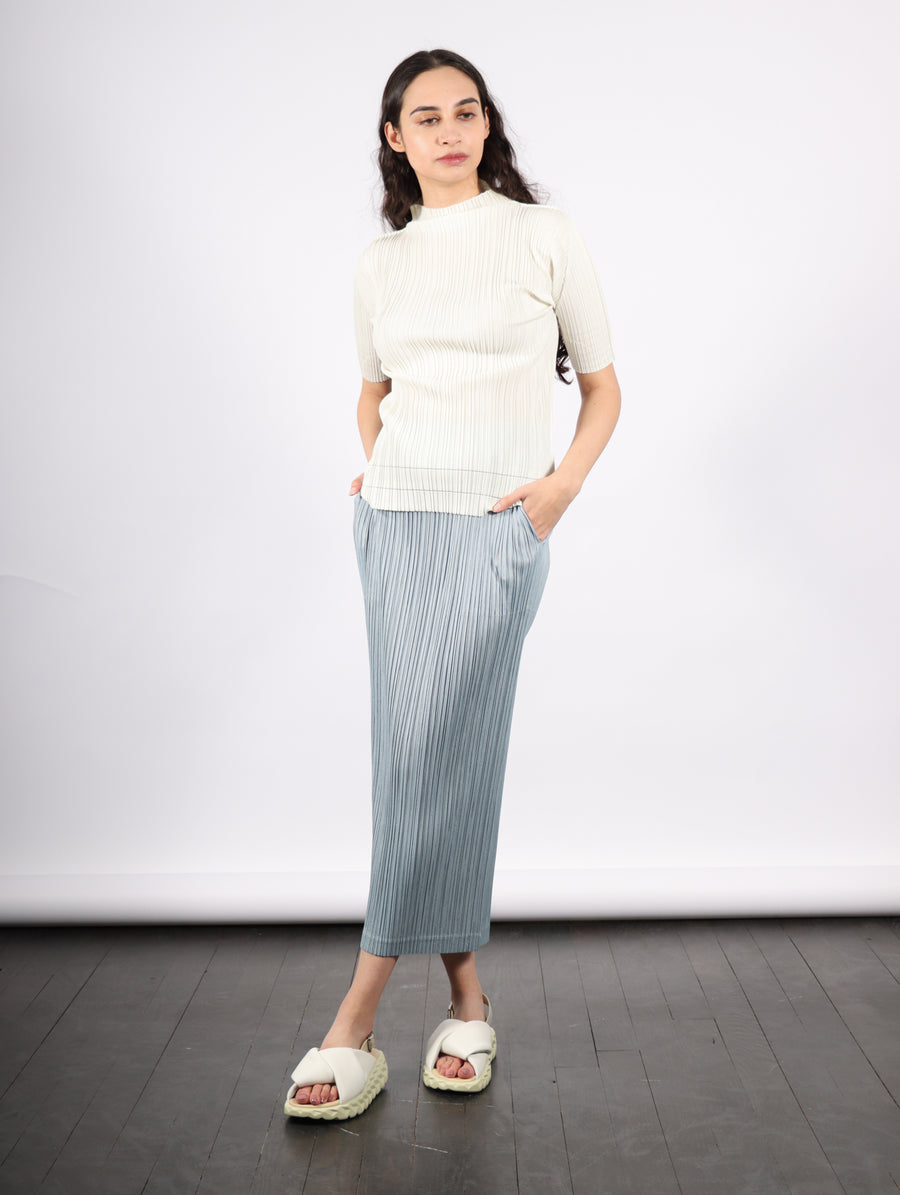 Soft Pleats Tops in Cream by Pleats Please Issey Miyake-Pleats Please Issey Miyake-Idlewild