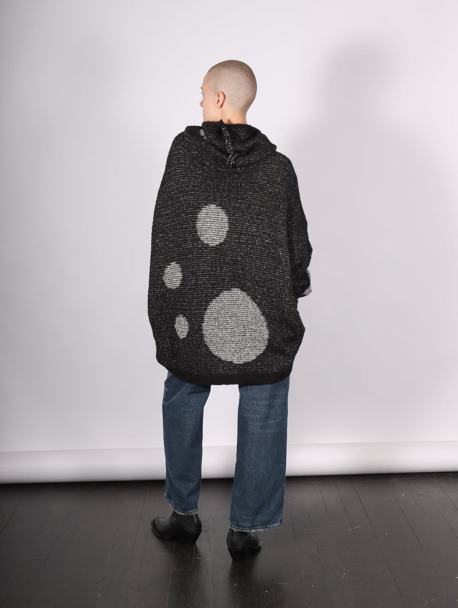 Spot Sweater Black & Light Gray by Amano by Lorena Laing