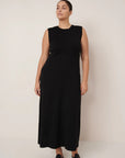 Still Life Dress in Black by Kowtow-Dresses-Kowtow-Idlewild