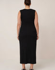 Still Life Dress in Black by Kowtow-Dresses-Kowtow-Idlewild