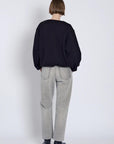 Straight Jean Trouser in Light Grey by Tanaka Denim-Bottoms-TANAKA-Idlewild