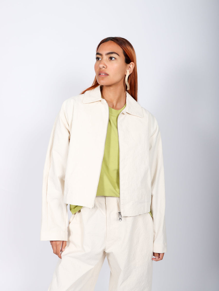 Structure Jacket in Natural by Lauren Manoogian-Idlewild