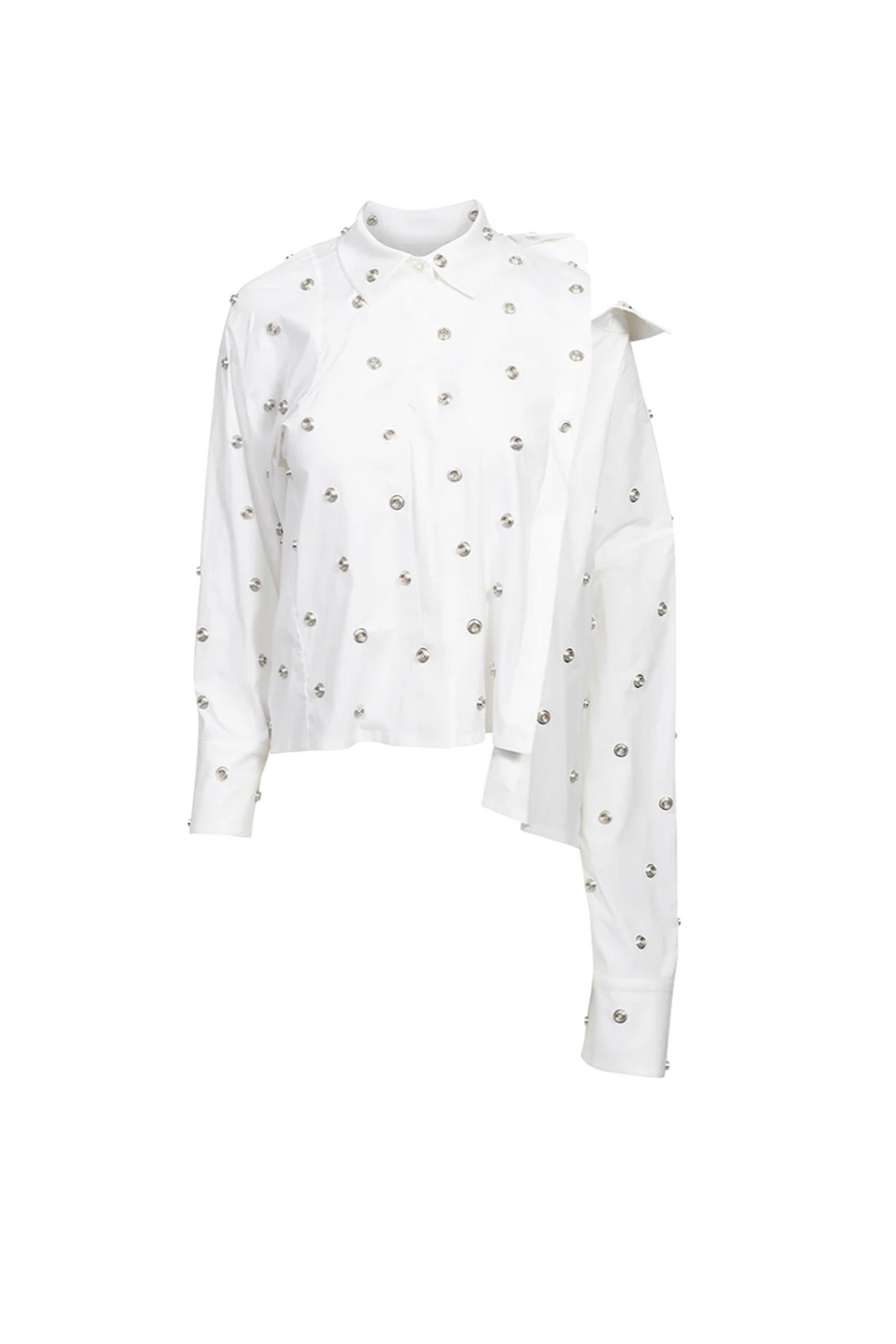 レディース 福袋 (セール) -ファッション通販 Studded Double Mode A.W.A.K.E. by White in Shirt Collar ジャケット・アウター