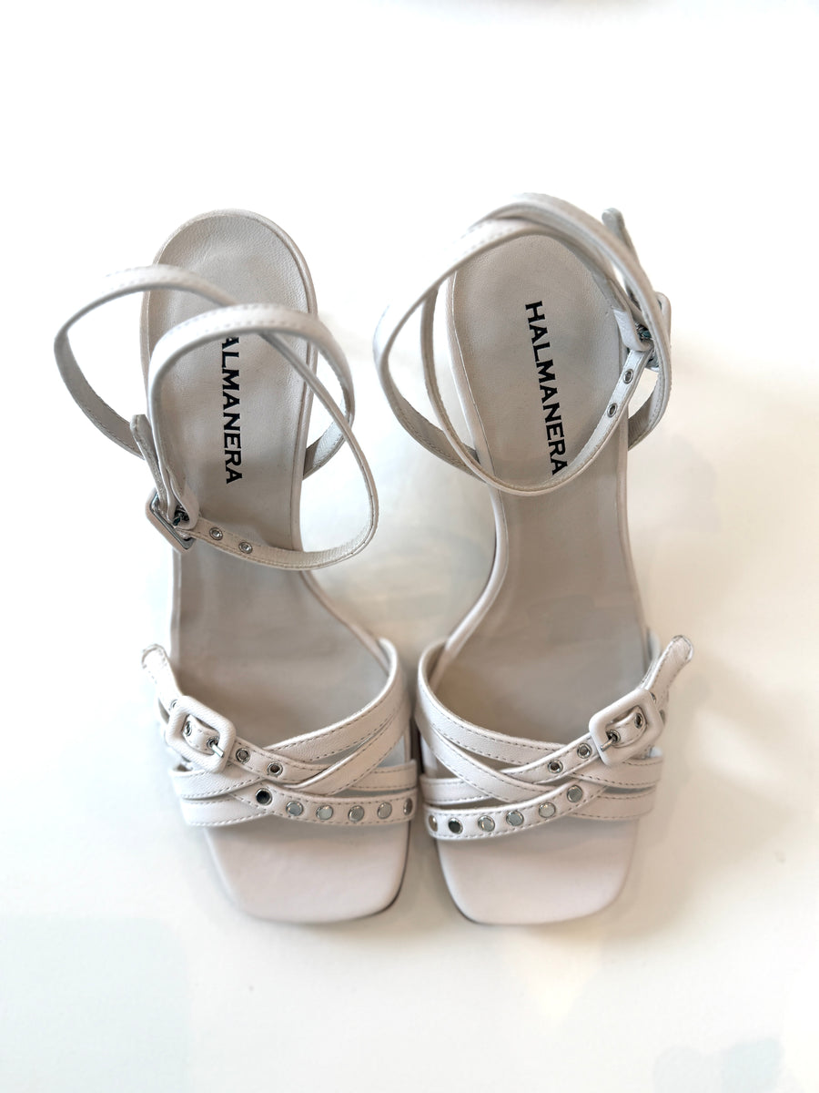 Tami Kitten Heel in Baron Tofu by Halmanera-Shoes-Halmanera-Idlewild