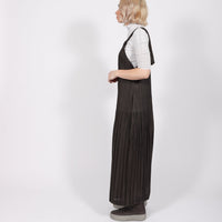 Thicker Bottoms 2 Jumpsuit in Charcoal by Pleats Please Issey