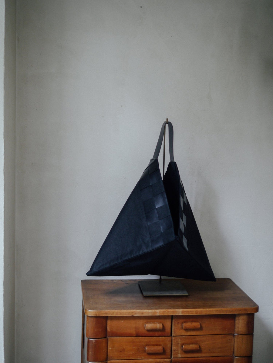 Triangle Bag in All Black by Kamaro'an-Kamaro'an-Idlewild