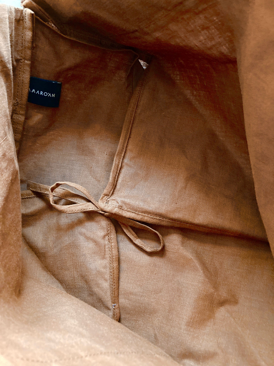 Triangle Bag in Chestnut by Kamaro'an – Idlewild