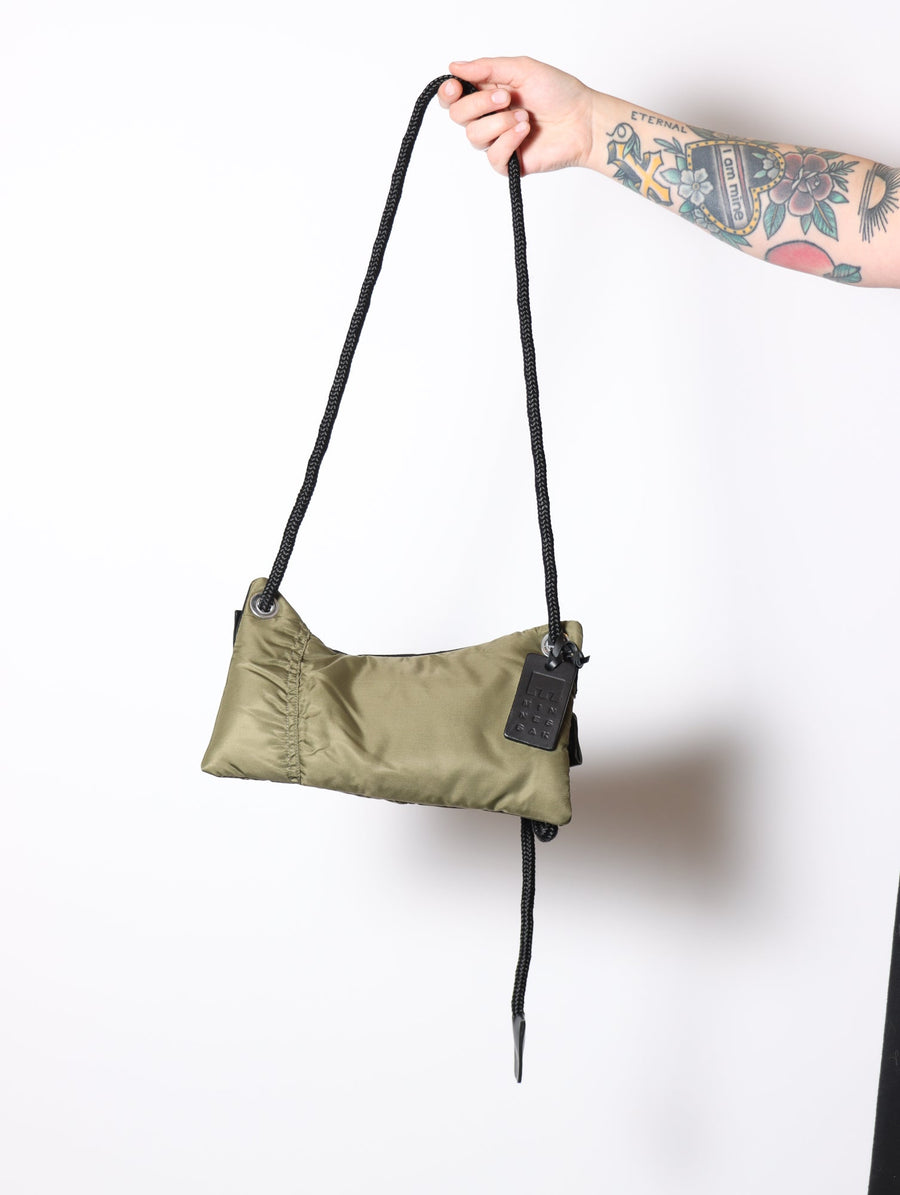 Twin Peaks Bag in Olive by Minnessak