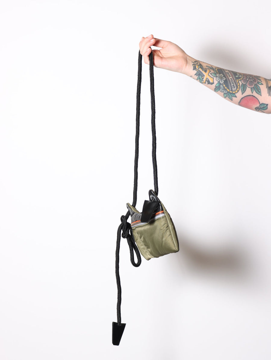 Twin Peaks Bag in Olive by Minnessak