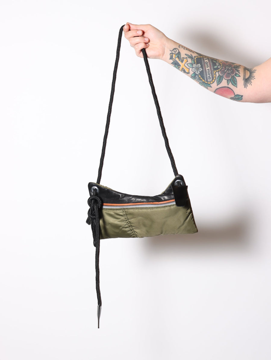 Twin Peaks Bag in Olive by Minnessak