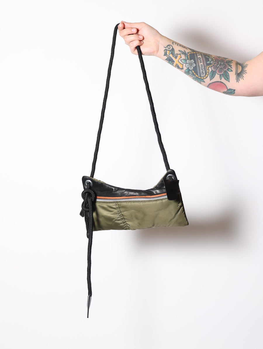 Twin Peaks Bag in Olive by Minnessak