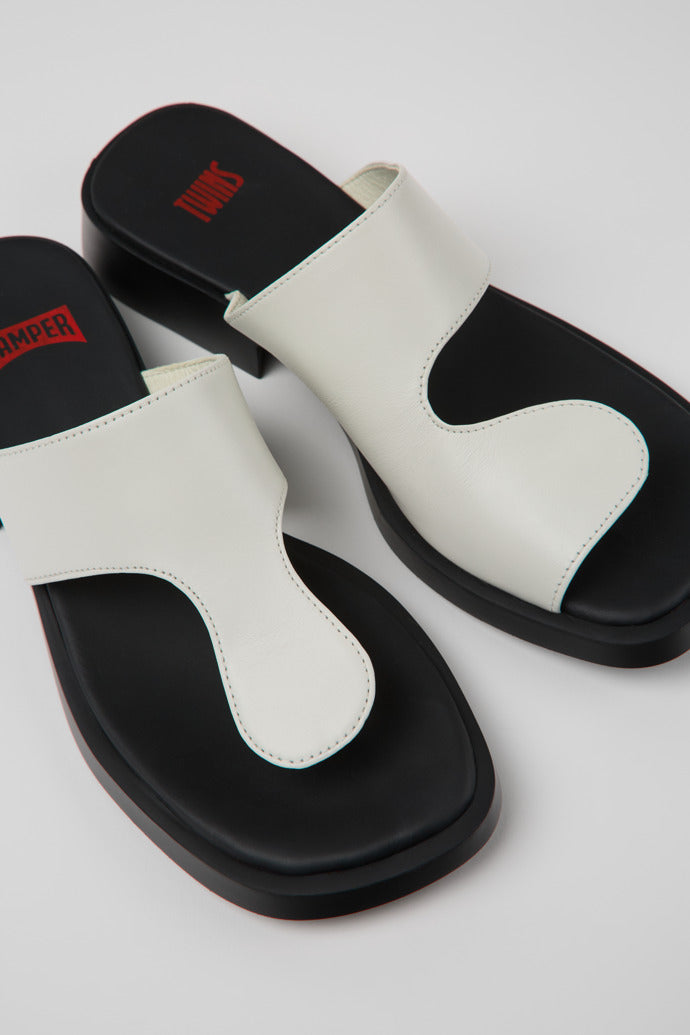 Twins Sandals in White by Camper-Camper-Idlewild