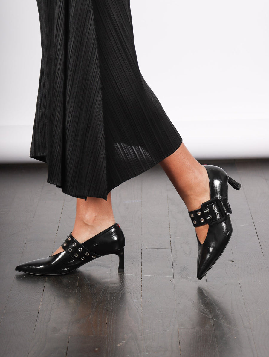 Vale Pumps in Glaze Black by Halmanera-Halmanera-Idlewild