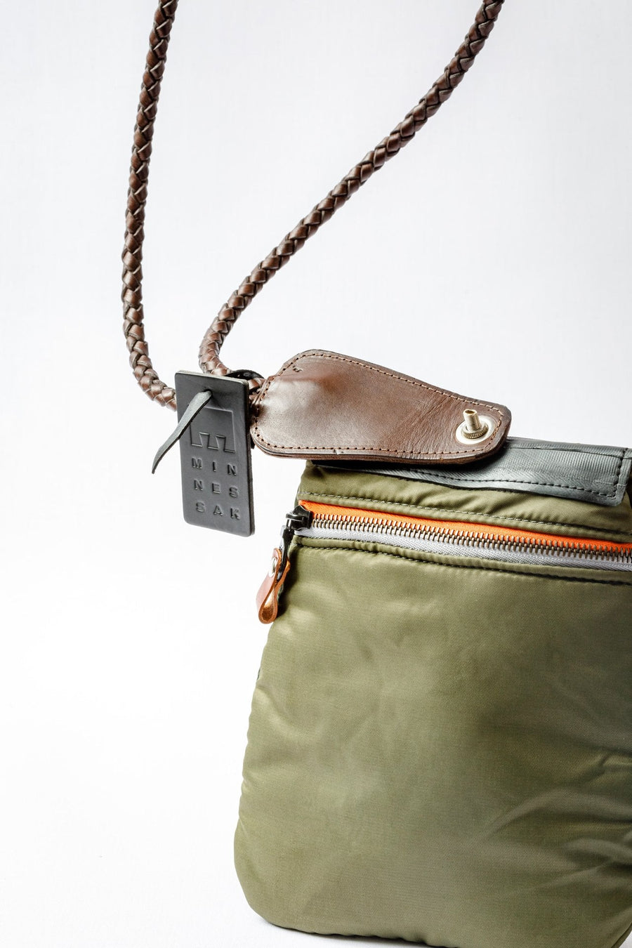 Valve Bag in Olive by Minnessak