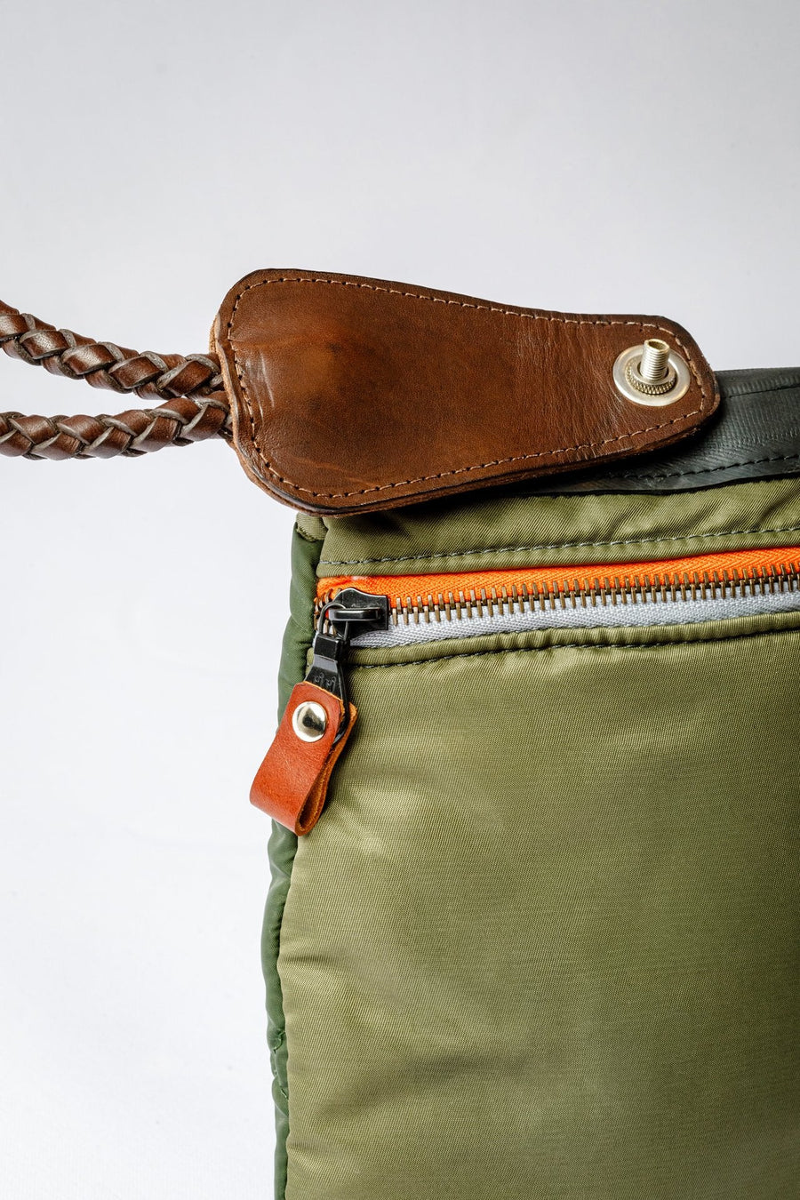 Valve Bag in Olive by Minnessak