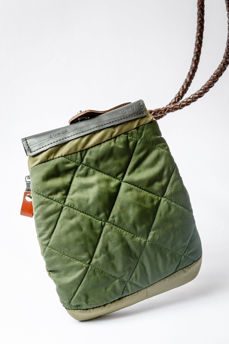 Valve Bag in Olive by Minnessak