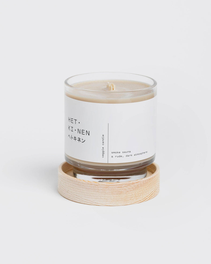 Veggie candle Smoke Sauna by Hetkinen