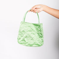 Vicky Medium Bag in Linden Satin by Zilla Bags