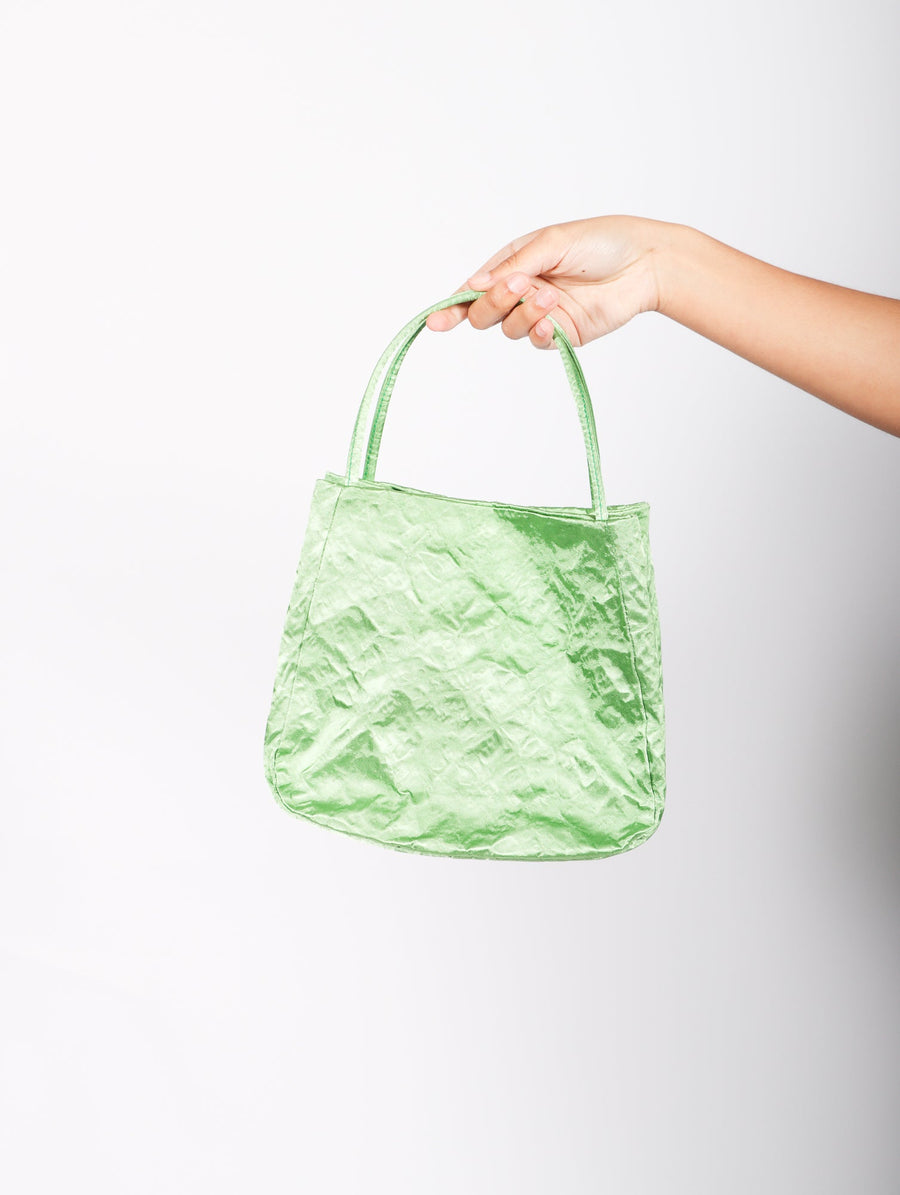 Vicky Medium Bag in Linden Satin by Zilla Bags-Zilla Bags-Idlewild