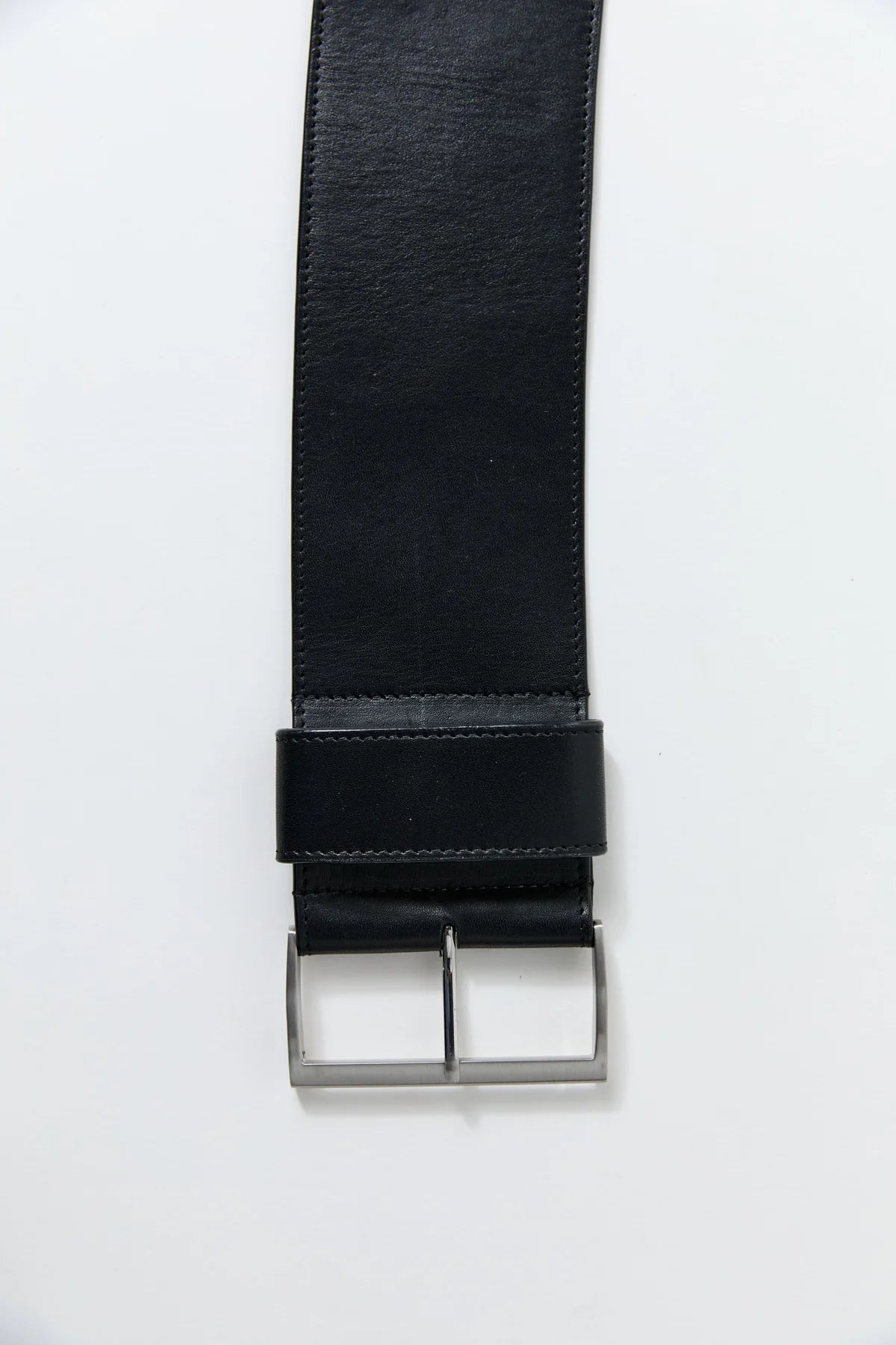 Wide Classic Belt in Black by St. Agni-Accessories-St. Agni-Idlewild