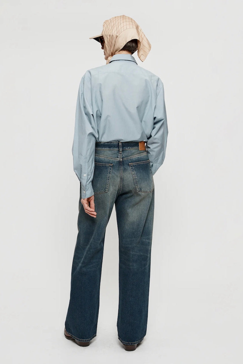 Wide Jean in Dream Blue by 6397-Bottoms-6397-Idlewild