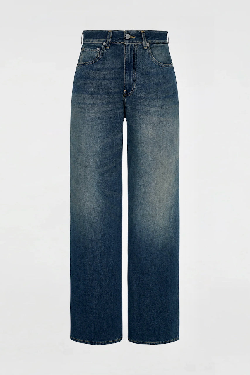 Wide Jean in Dream Blue by 6397-Bottoms-6397-Idlewild