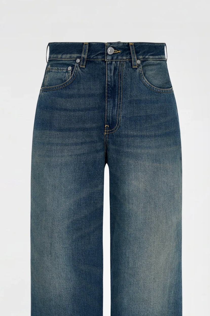 Wide Jean in Dream Blue by 6397-Bottoms-6397-Idlewild