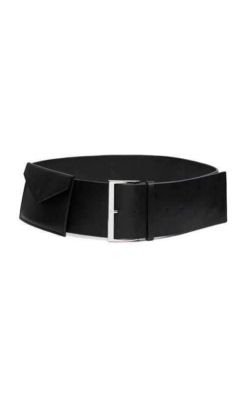 Wide Utility Belt in Black by St Agni-Accessories-St. Agni-Idlewild