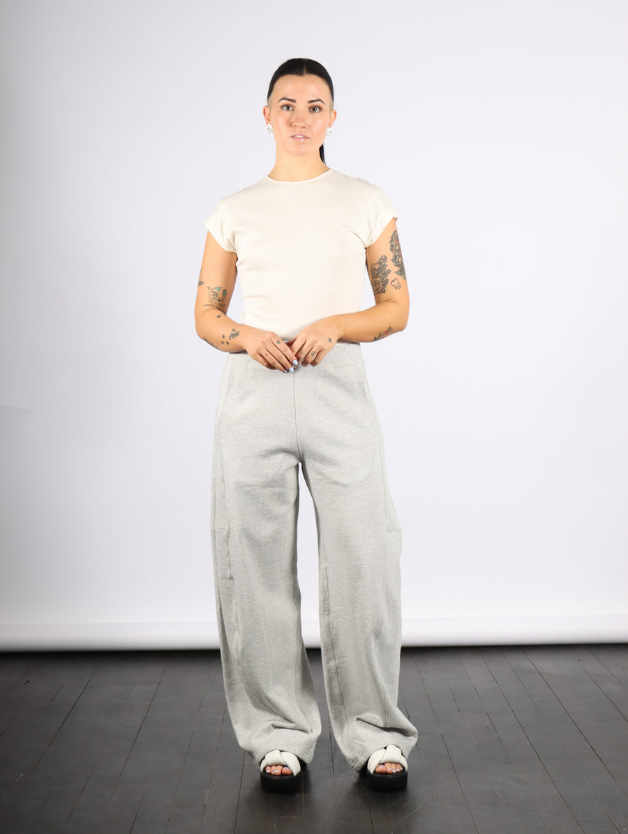 Winslow Pant Sweatpants in Heather Grey by Tibi-Tibi-Idlewild