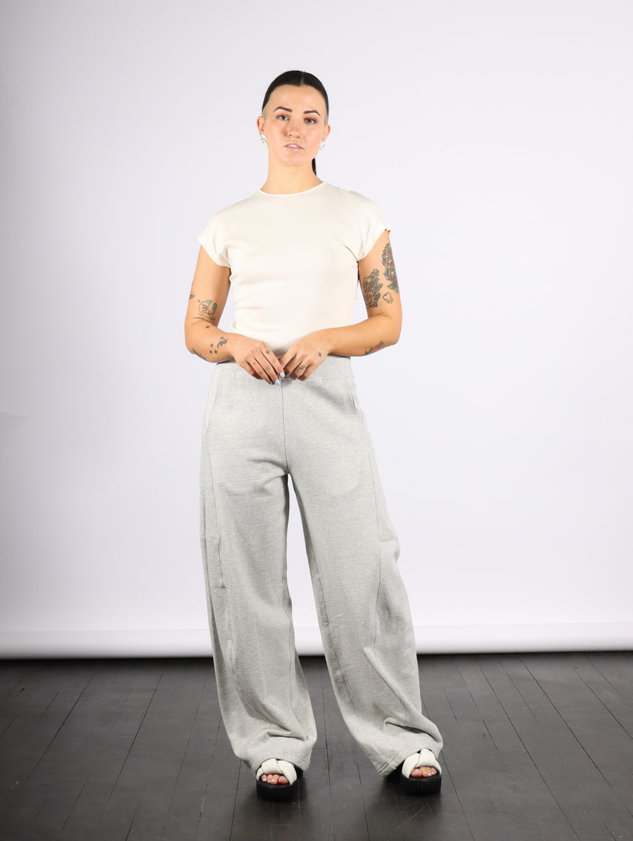 Winslow Pant Sweatpants in Heather Grey by Tibi-Tibi-Idlewild