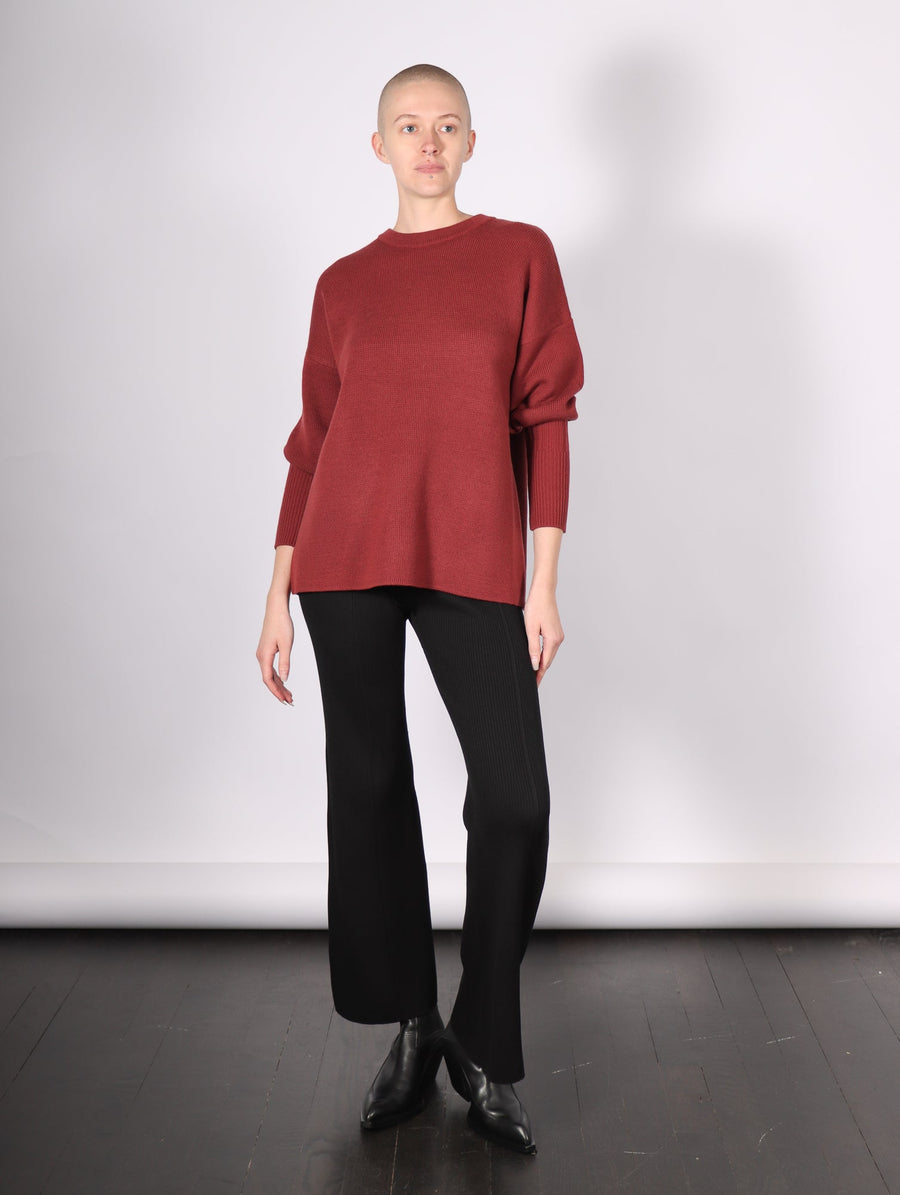 Wool Milan Pullover in Blush Red by CFCL