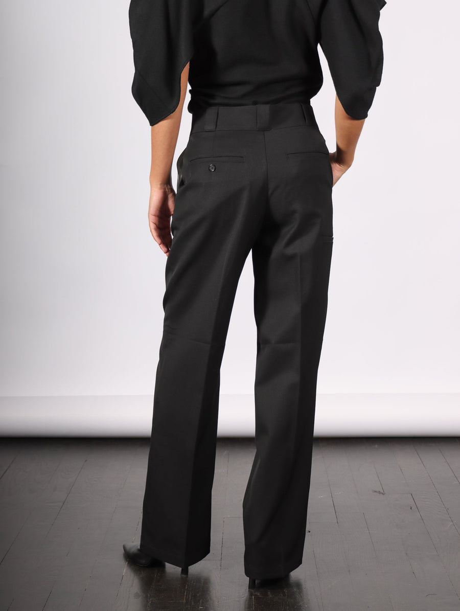 Workwear Trouser in Black by 6397