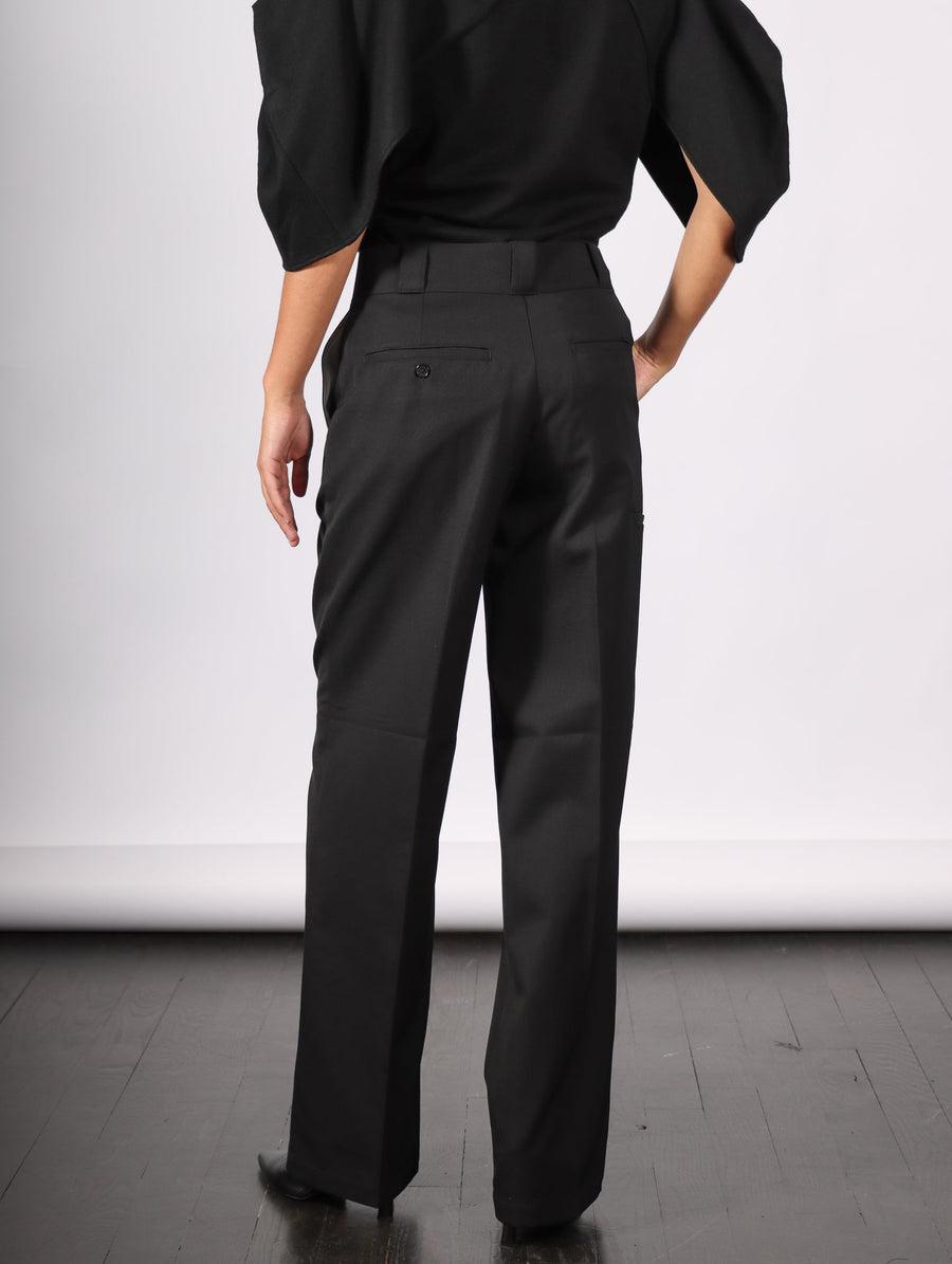 Workwear Trouser in Black by 6397