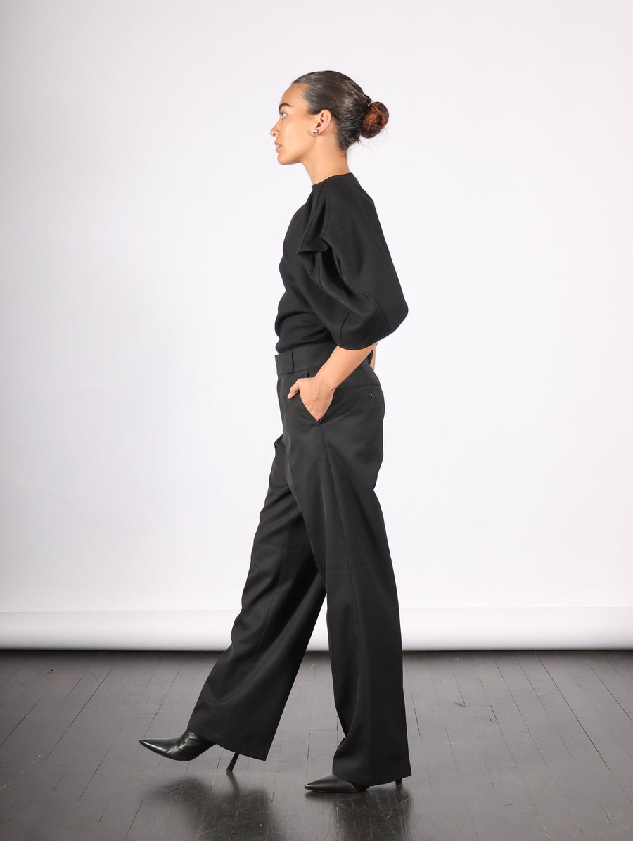 Workwear Trouser in Black by 6397