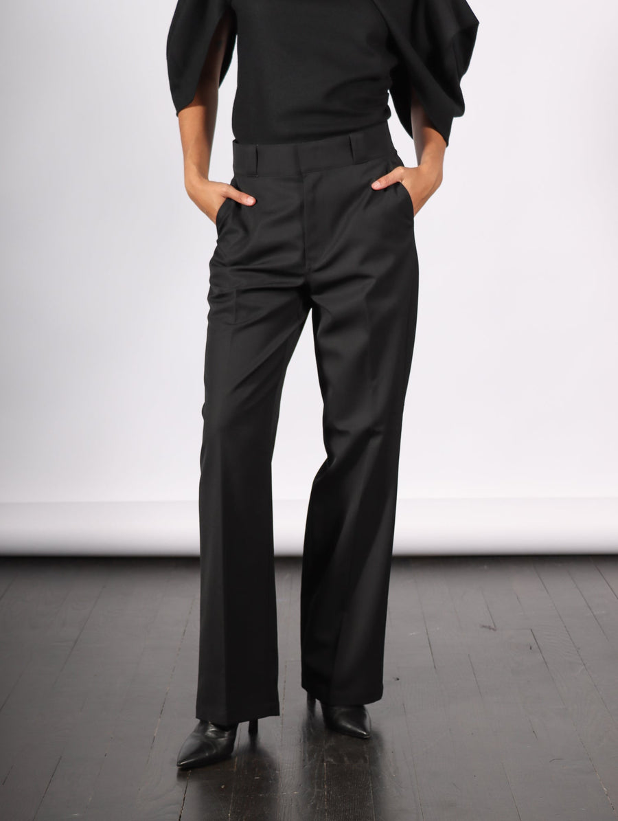 Workwear Trouser in Black by 6397