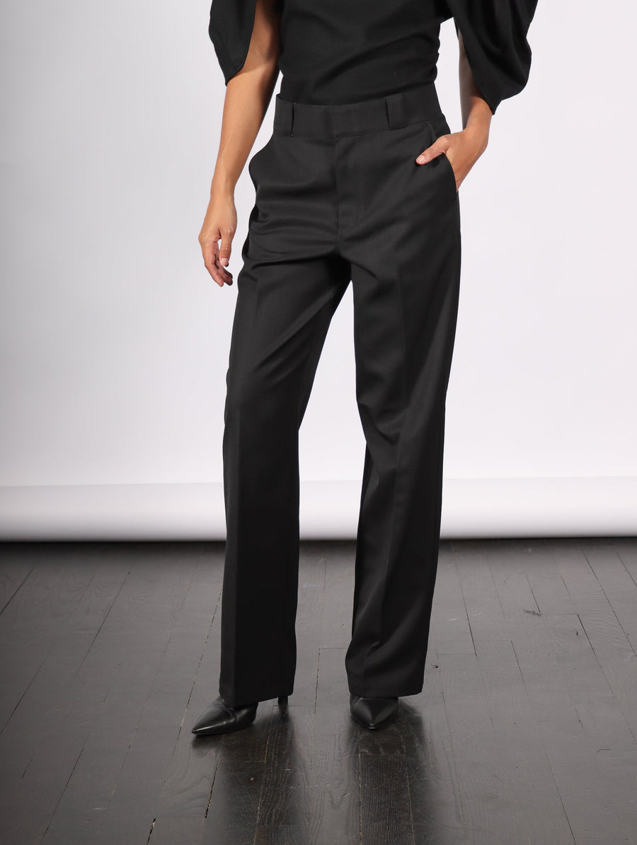 Workwear Trouser in Black by 6397